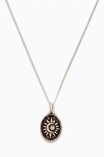 Midnight Necklace in Silver