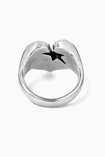 Icon Soul Ring in Sterling Silver