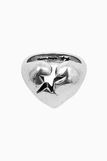 Icon Soul Ring in Sterling Silver