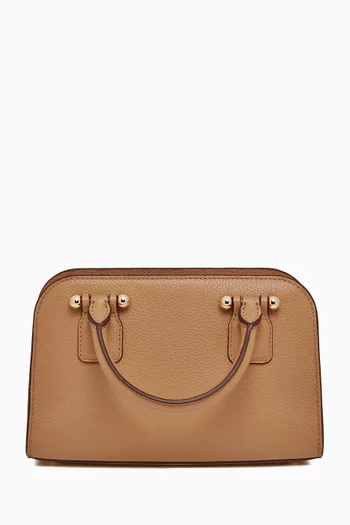 Mini Georgia Tote Bag in Grain Calf Leather