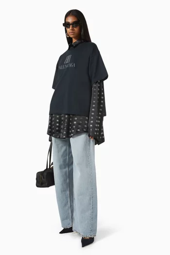 Nano BB Cropped T-shirt in Jersey