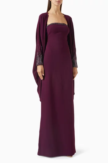 Elosie Gown in Crepe
