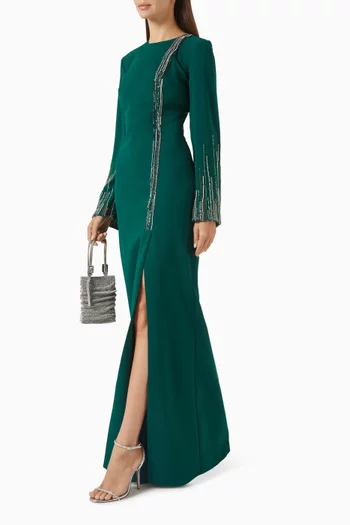 Tonia Gown in Crepe