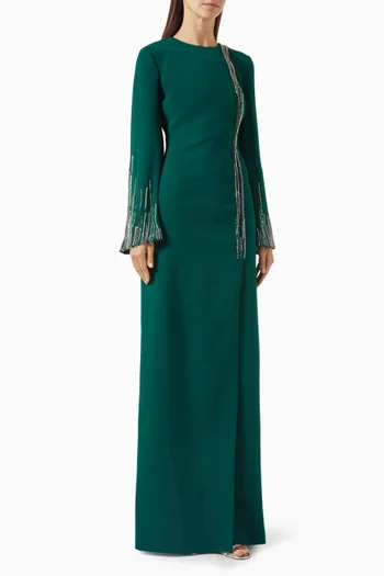 Tonia Gown in Crepe