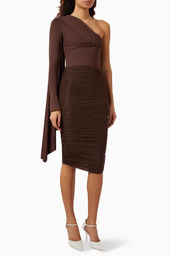 بلوزة فايونيت بكتف مكشوف