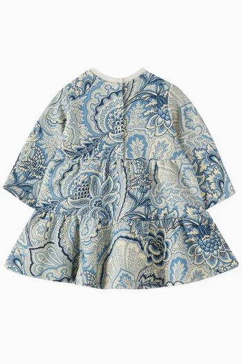 Paisley Print Dress in Cotton