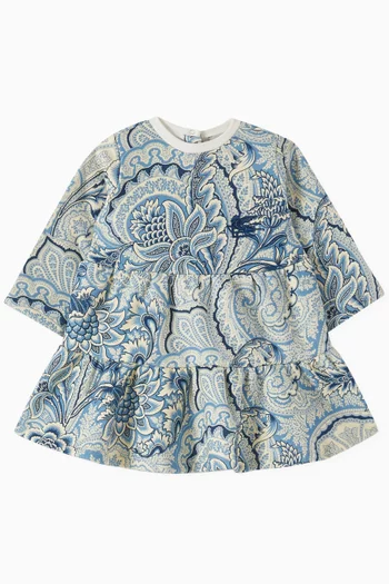 Paisley Print Dress in Cotton
