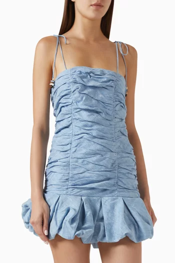 Mila Ruched Mini Dress