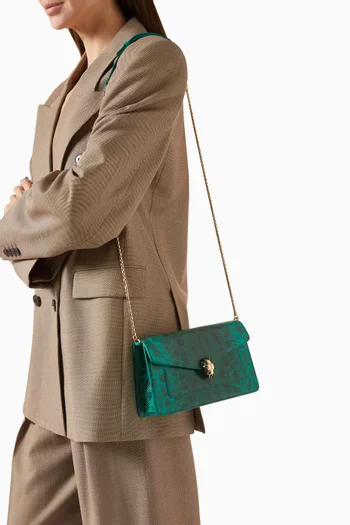 حقيبة كروس سيربينتي فوريفر جلد أفعى الكارونغ