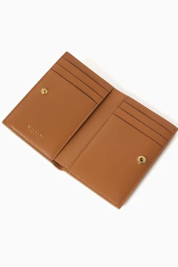 حافظة بطاقات سيربينتي فوريفر قابلة للطي جلد