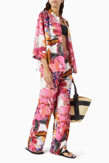 Yasdelphi Floral-print Pants