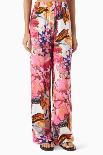 Yasdelphi Floral-print Pants