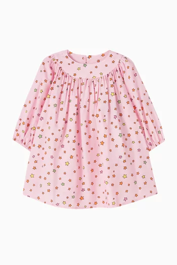 فستان بنقشة نجوم 