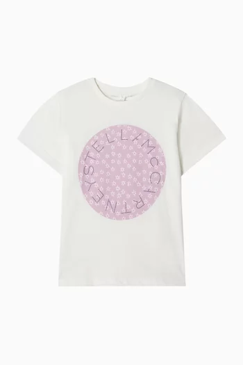 Pop Logo T-shirt in Organic Cotton