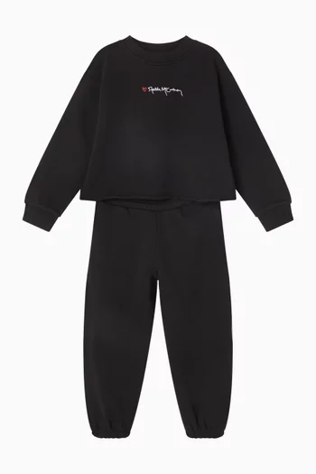Logo Tracksuit in Cotton-fleece
