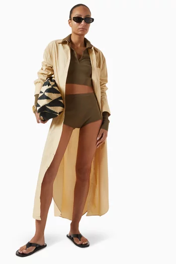 Helena Shirtdress in Cotton