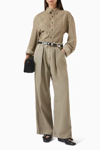 Lee Soft Ecru Shirt in Organic-cotton