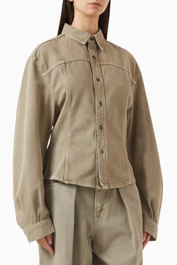Lee Soft Ecru Shirt in Organic-cotton