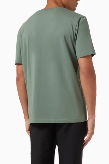 طقم تي شيرت قطن مطاطي، قطعتان