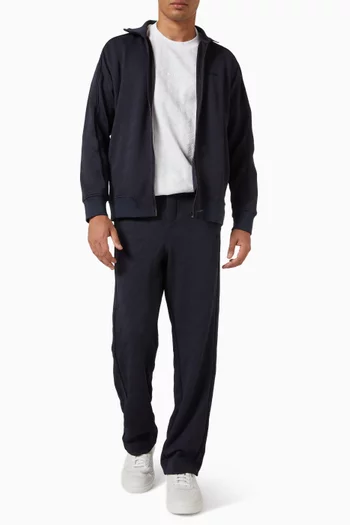 تي شيرت بطبعة جاكار قطن