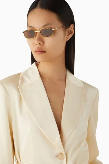 Blake Sunglasses in Acetate & Metal