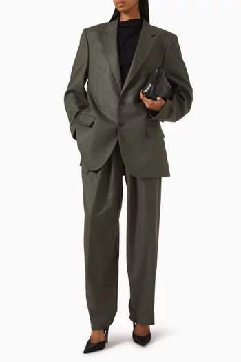 Noah Oversized Jacket in Virgin Wool