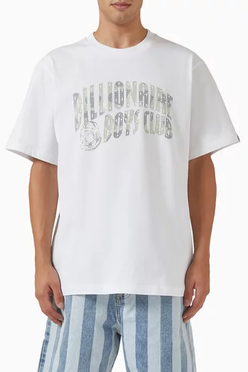 Arch Logo T-shirt in Cotton