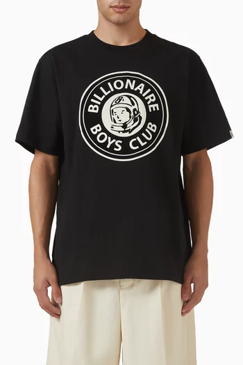Emblem T-shirt in Cotton