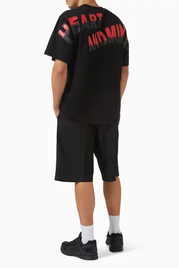 Heart & Mind Sprayer T-shirt in Cotton
