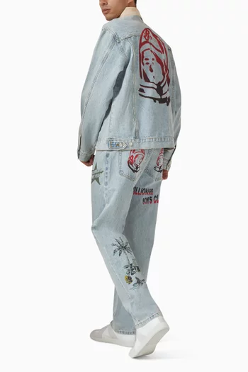 Souvenir Straight-leg Jeans in Denim