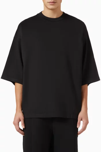 Relaxed T-shirt in Cotton-blend