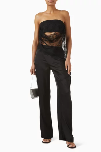 Anna Strapless Top in Lace