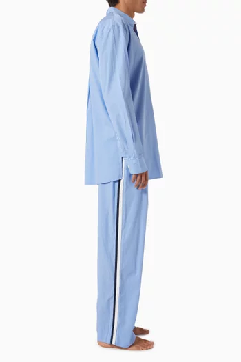 Pyjama Pants in Organic Cotton Poplin