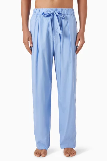 Pyjama Pants in Organic Cotton Poplin