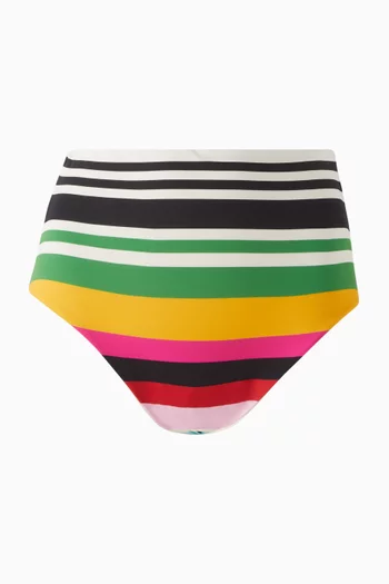 قطعة بيكيني سفلية إليسا بخصر مرتفع