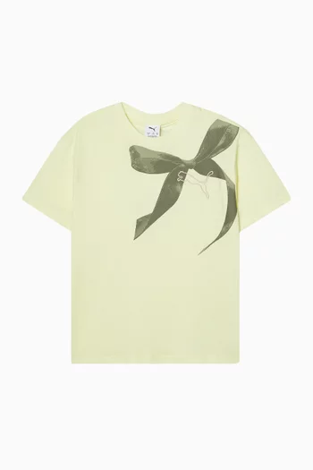 Bowtique T-shirt in Cotton