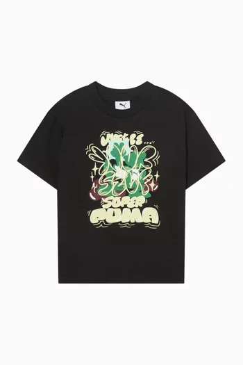 تي شيرت بطبعة Super Puma قطن