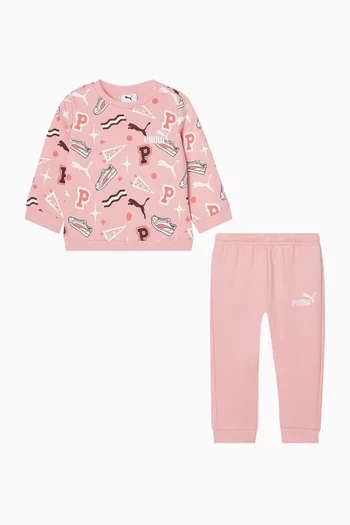 Minicats Tracksuit Set in Cotton
