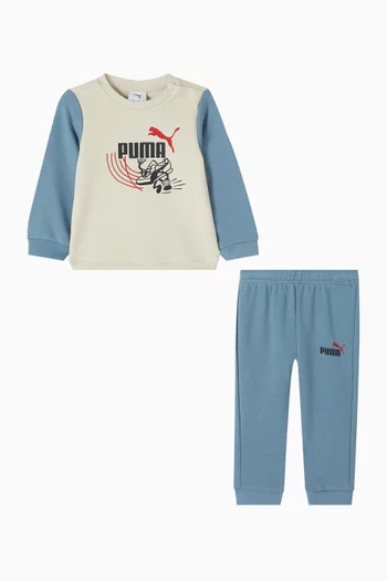 Minicats Little Runners Tracksuit Set in Cotton