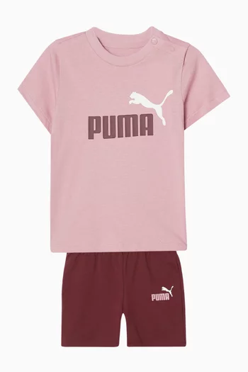 Minicats Essentials T-shirt and Shorts Set in Cotton