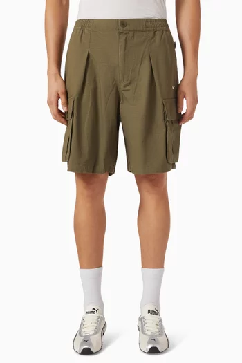 شورت كارغو قماش مقاوم للتمزق من مجموعة ام ام كيو