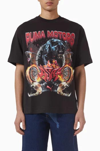 x A$AP Rocky Motors T-shirt in Cotton