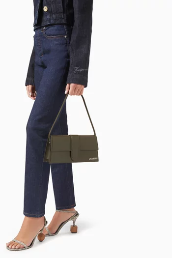 حقيبة كتف لو بامبينو طويلة جلد ناعم