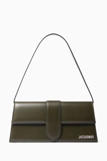 حقيبة كتف لو بامبينو طويلة جلد ناعم