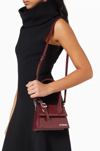 حقيبة لو تشيكيتو موين صغيرة جلد