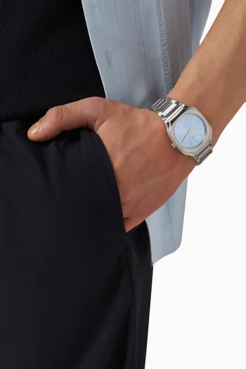 Square Bracelet Quartz Watch, 37mm
