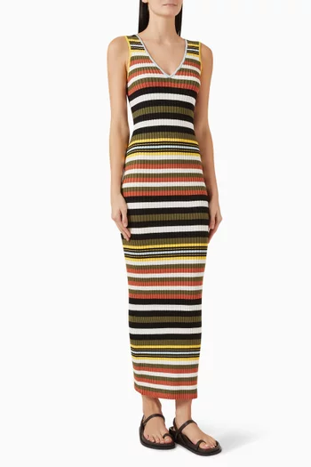 فستان باوي متوسط الطول