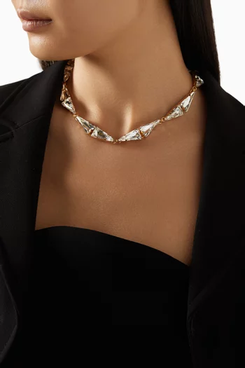 Selene Necklace in Gold-plated Brass