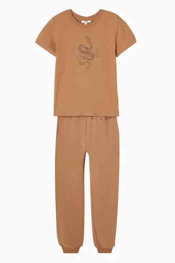 Graphic-print T-shirt in Cotton-jersey