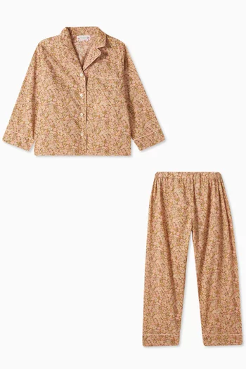 Liberty-print Pyjama Set